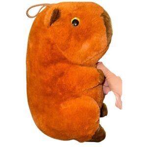 Calplush Plush Capybara Toy Stuffed Animal Kids Cute Collectible